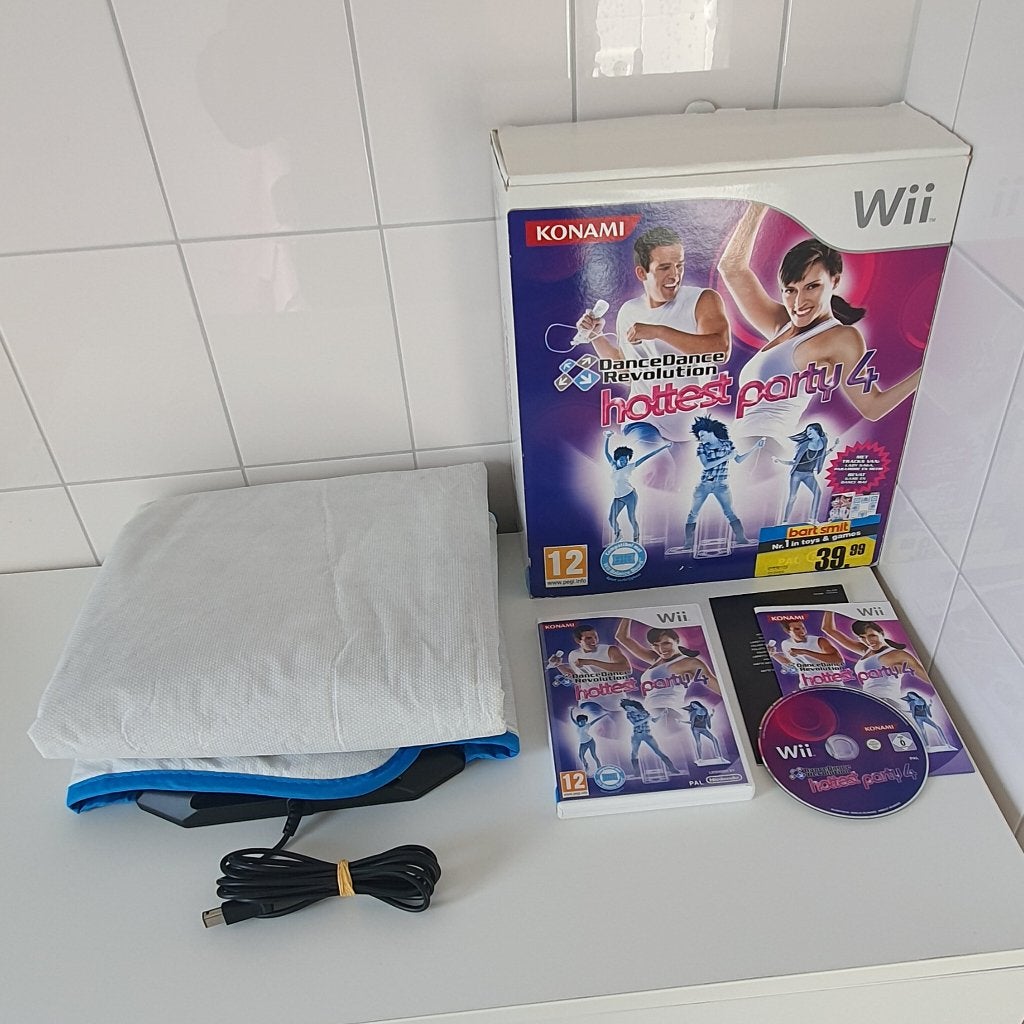 COMPLEET | WII | Dance Dance Revolution Hottest Party 4, Muziek, Gebruikt, Ophalen of Verzenden, 3 spelers of meer