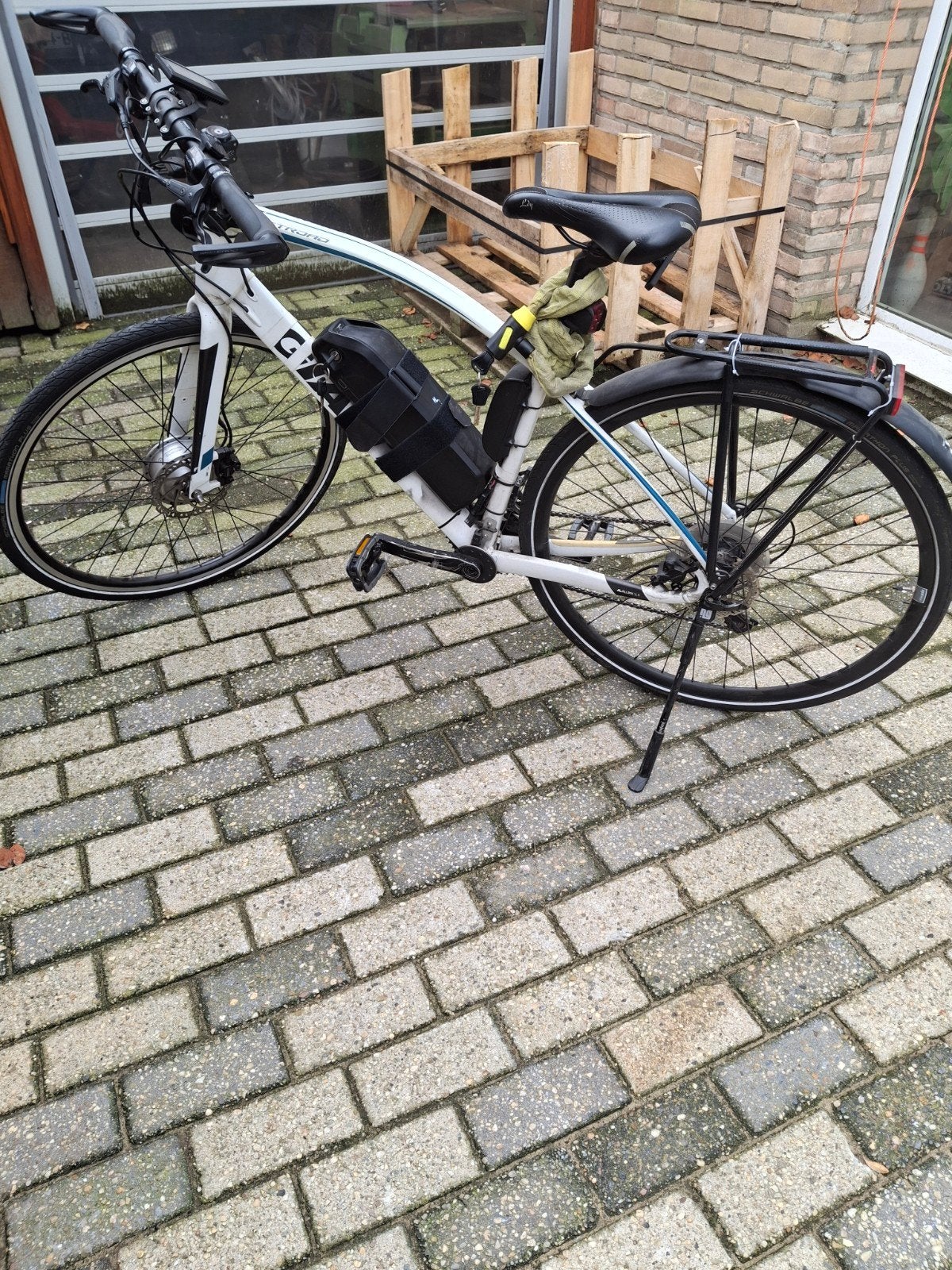 mooie goede city bike 5 ondersteuningen, Gebruikt, Versnellingen, Schijfrem, Ophalen