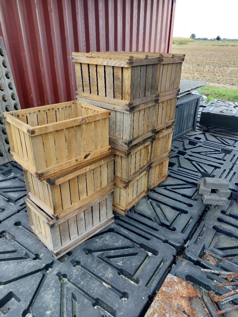 bakken kisten kratten, Ophalen