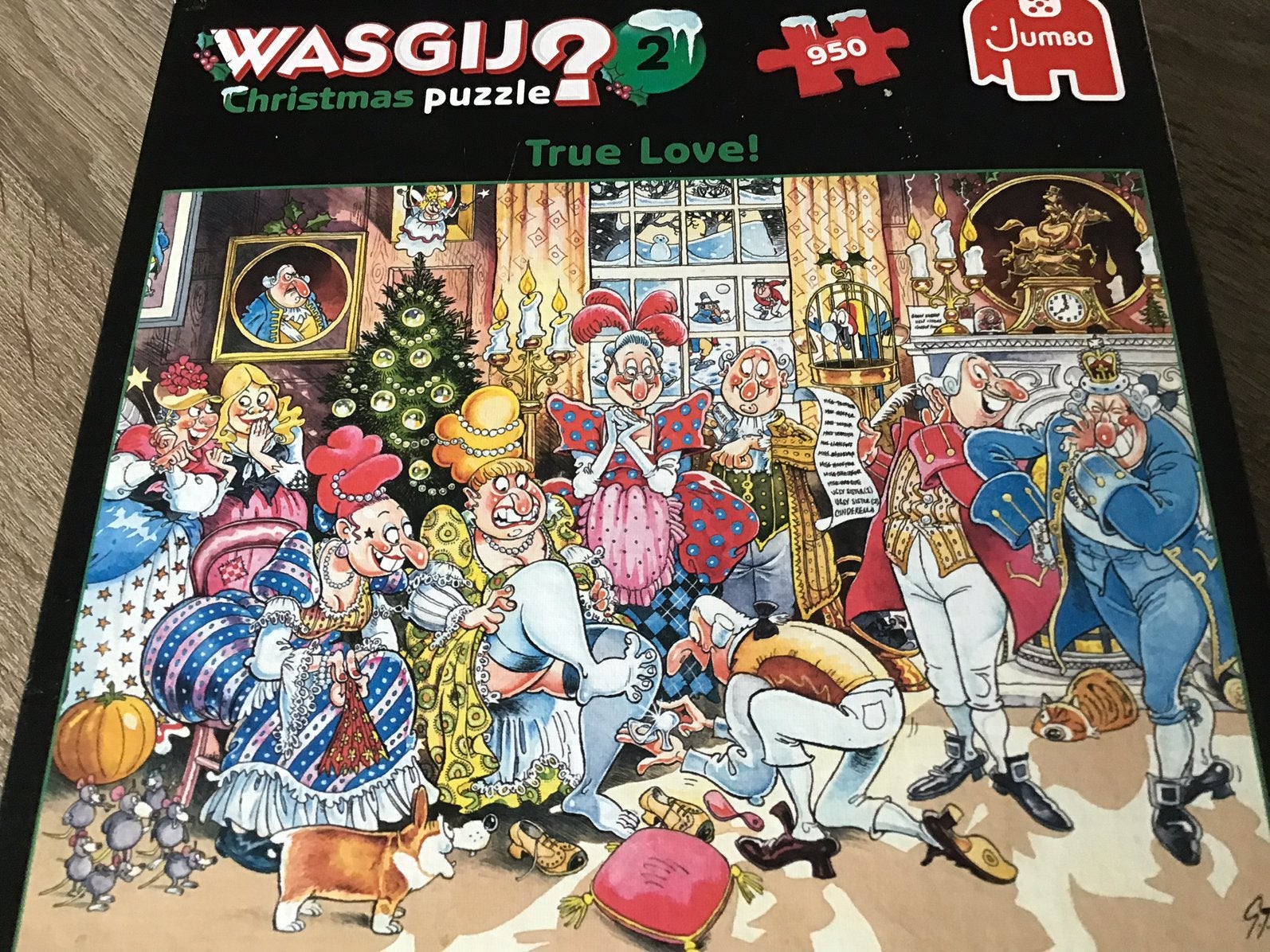 Wasgij Christmas 2 True Love! Legpuzzel 950 🧩🧩🧩stukjes, Ophalen, Zo goed als nieuw