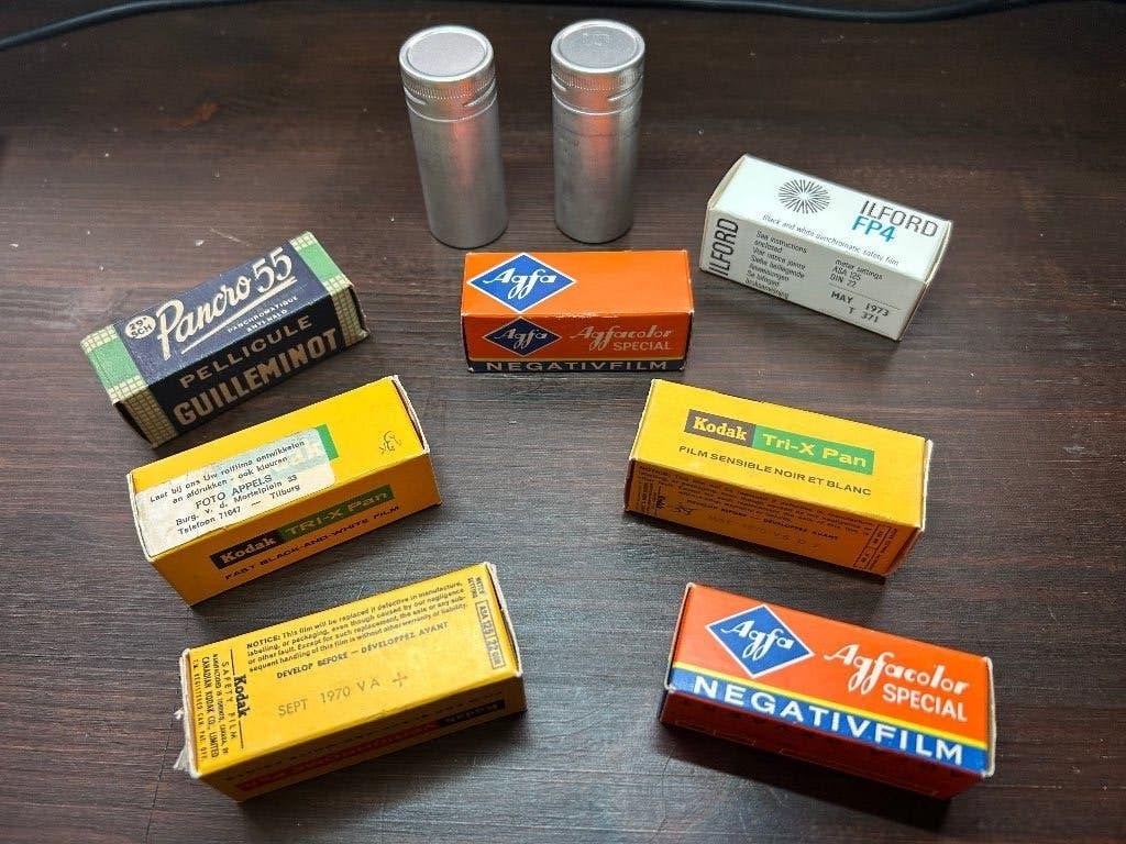 Hele oude Fotorolletjes - 120 film / middenformaat, Verzamelen, Ophalen, 1940 tot 1960, Overige typen