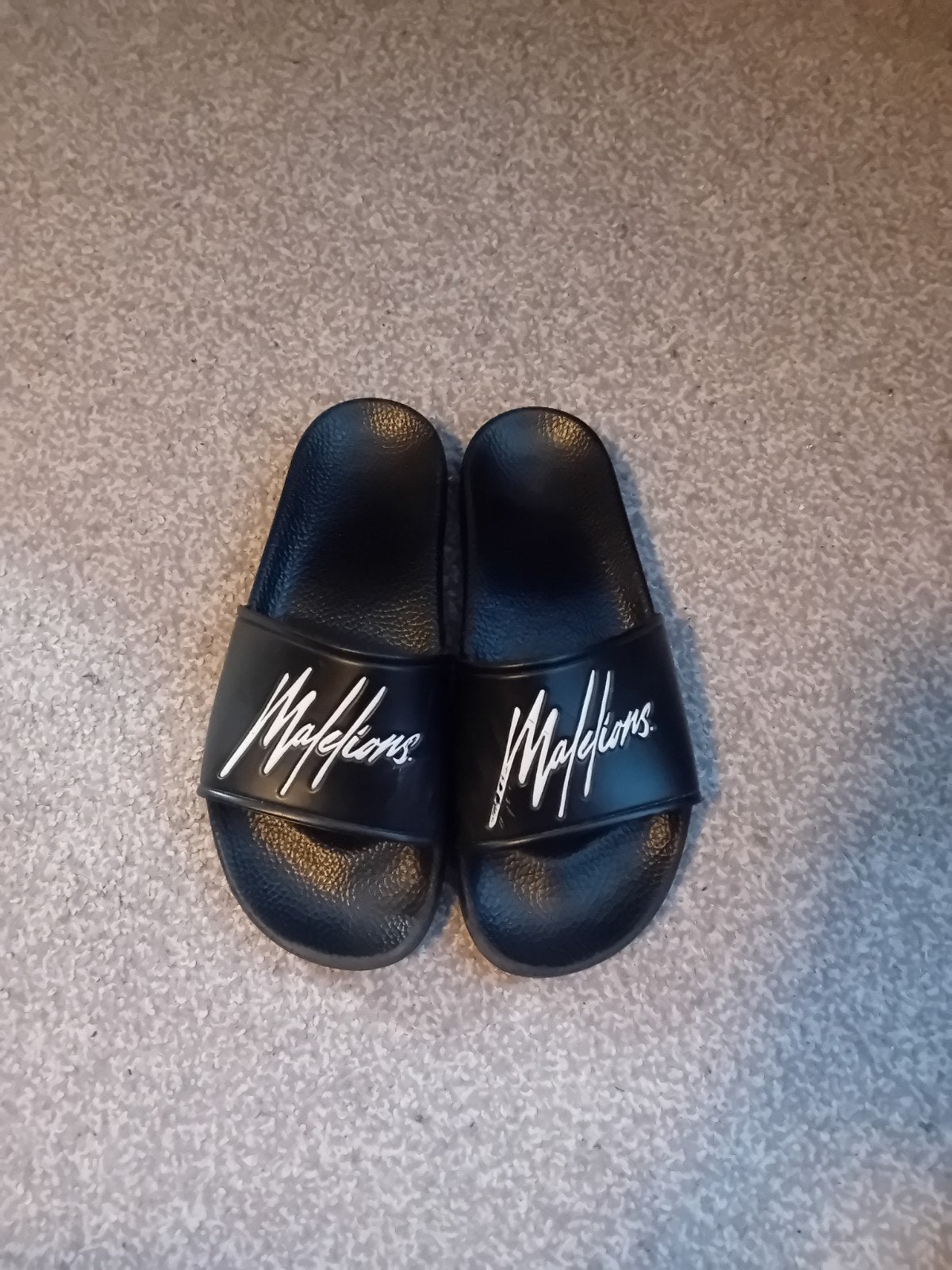 Zwarte Malelions slippers, Kleding | Heren, Zwart, Malelions, Ophalen of Verzenden, Zwemshort
