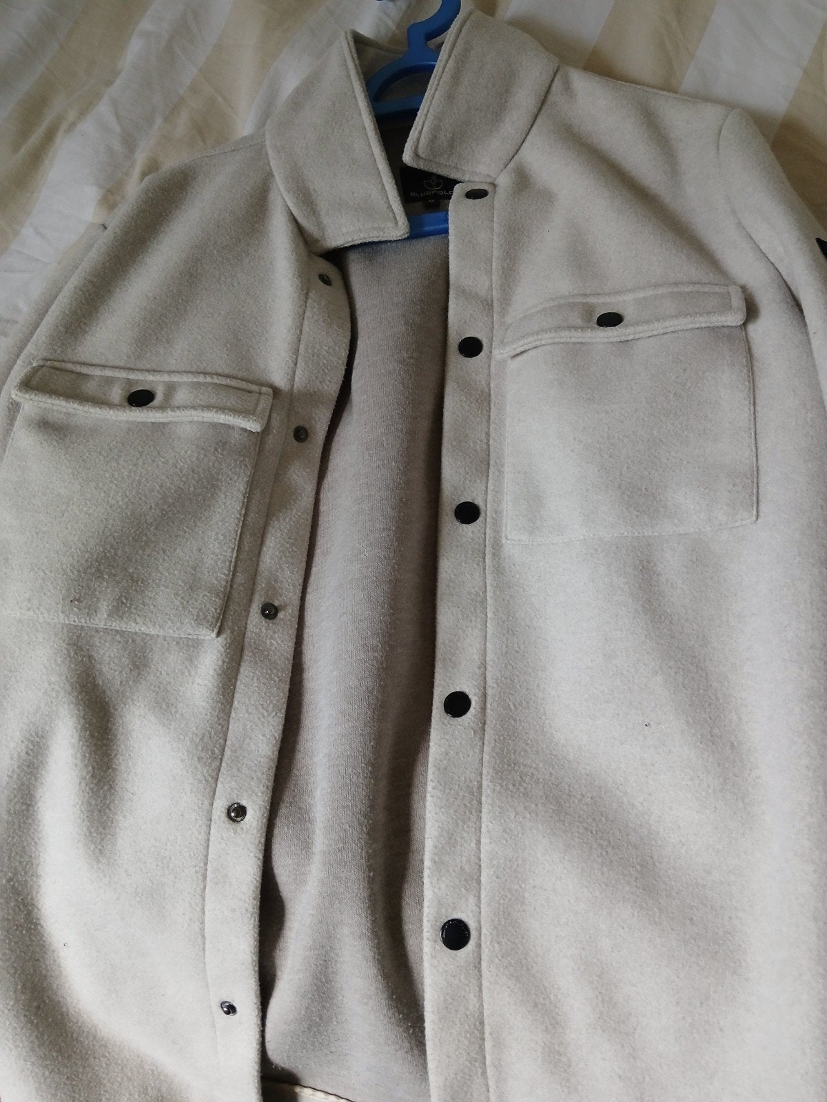 jas of overhemd, Ophalen, Maat 48/50 (M), Beige, Bluefields
