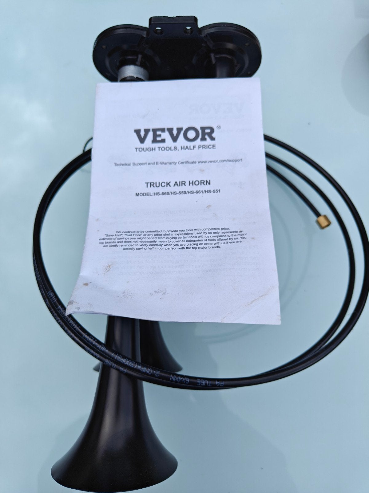 Train horn kit, Ophalen of Verzenden