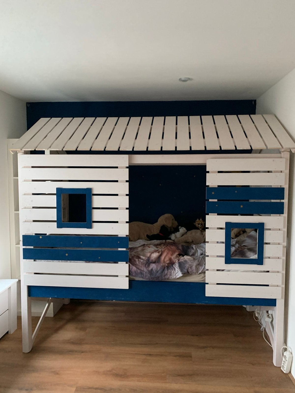 Avontuurlijk bed, Ophalen, Gebruikt, 180 cm of meer, 85 tot 100 cm