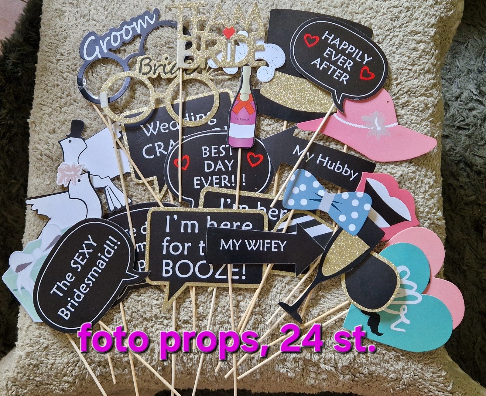 Bruiloft decoratie pakket/onderdelen, Ophalen of Verzenden, Gebruikt, Feestartikel, Geboorte of Huwelijk