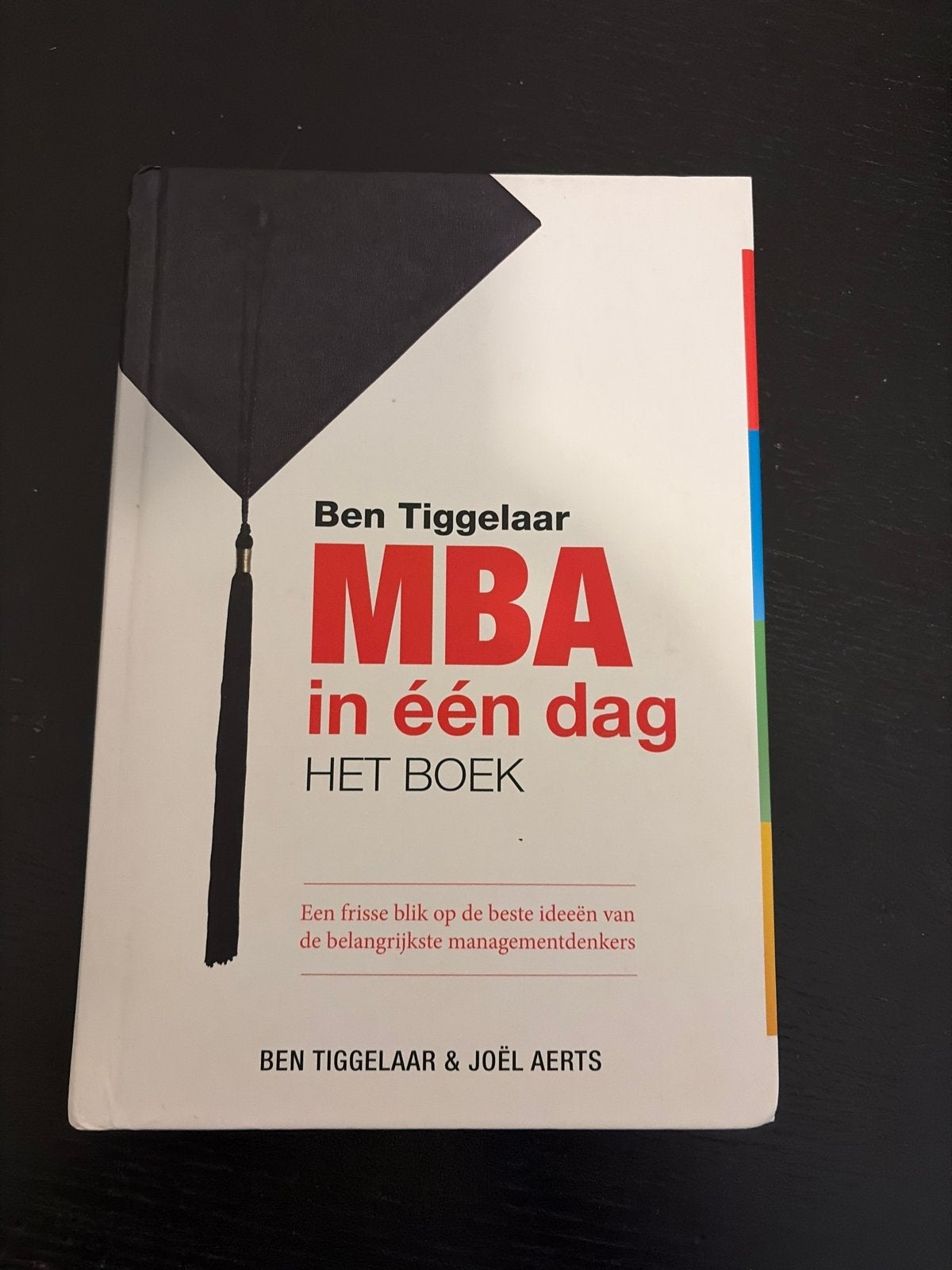 MBA in één dag - Het Boek (Ben Tiggelaar), Ophalen of Verzenden, Zo goed als nieuw, Management