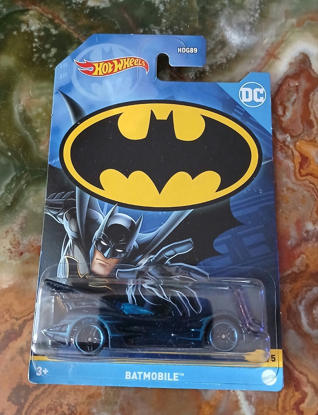 Hot Wheels Batmobile 3/5 - DC Batman HDG89, Ophalen of Verzenden, Nieuw