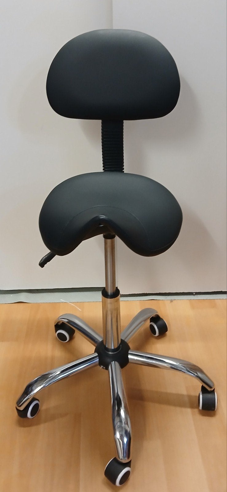 ergonomische zadelkruk, Ophalen, Zwart, Bureaukruk