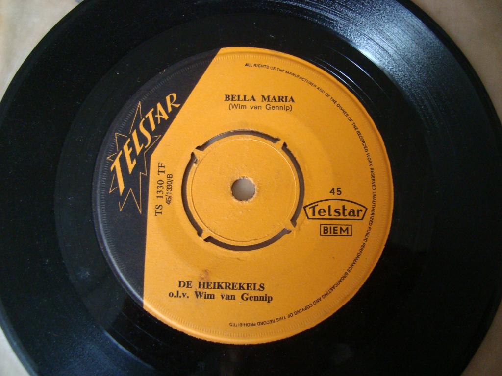 De heikrekels - bella maria, Ophalen of Verzenden, Zo goed als nieuw, Nederlandstalig, Single