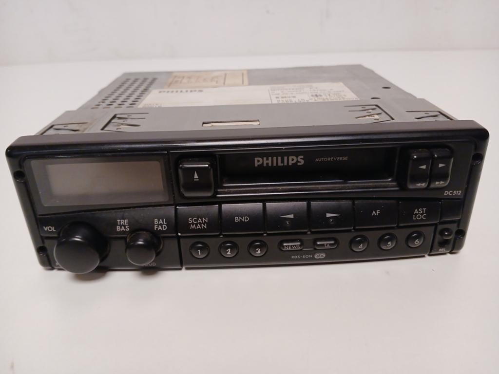 Philips DC512 radio cassettedeck autoradio vintage philips, Ophalen of Verzenden, Nieuw