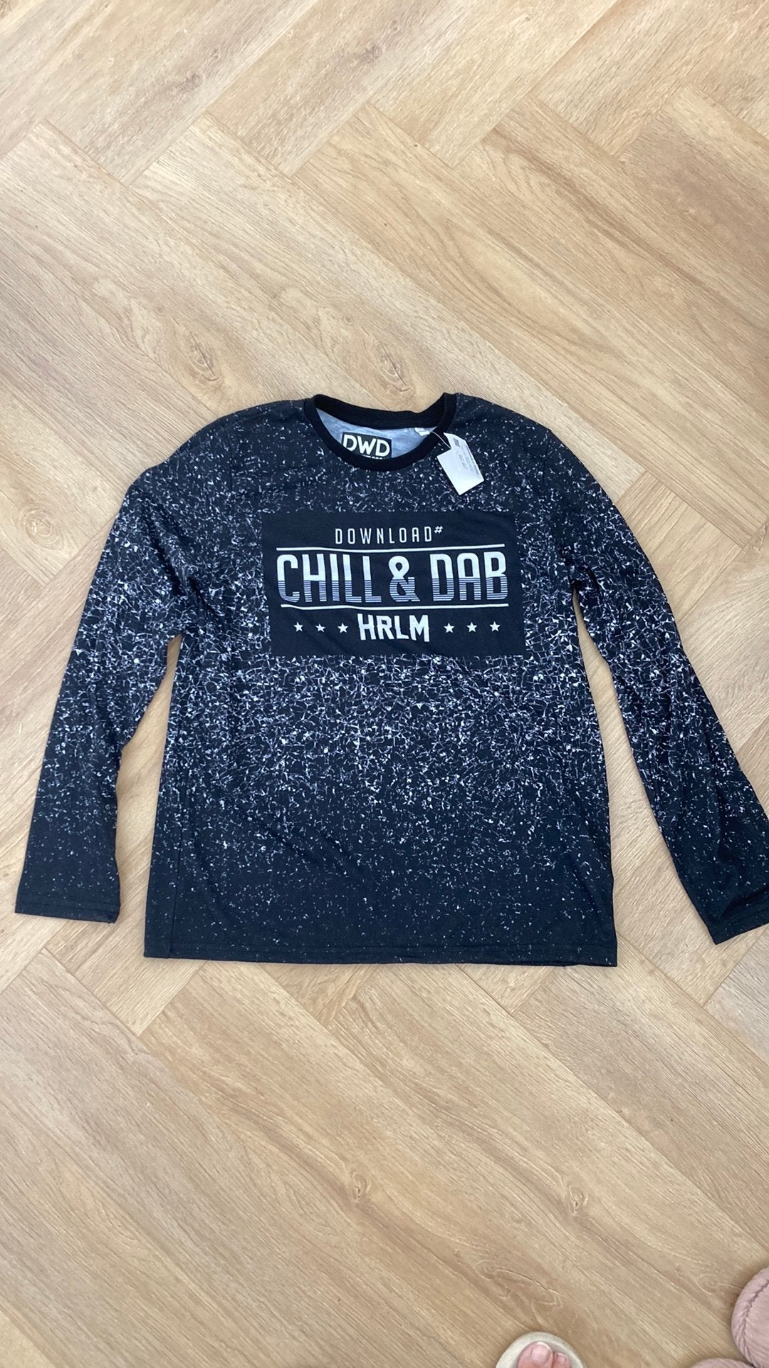 Nieuw stoer t shirt met lange mouwen/longsleeve maat 158, Ophalen, Nieuw, Jongen, Shirt of Longsleeve