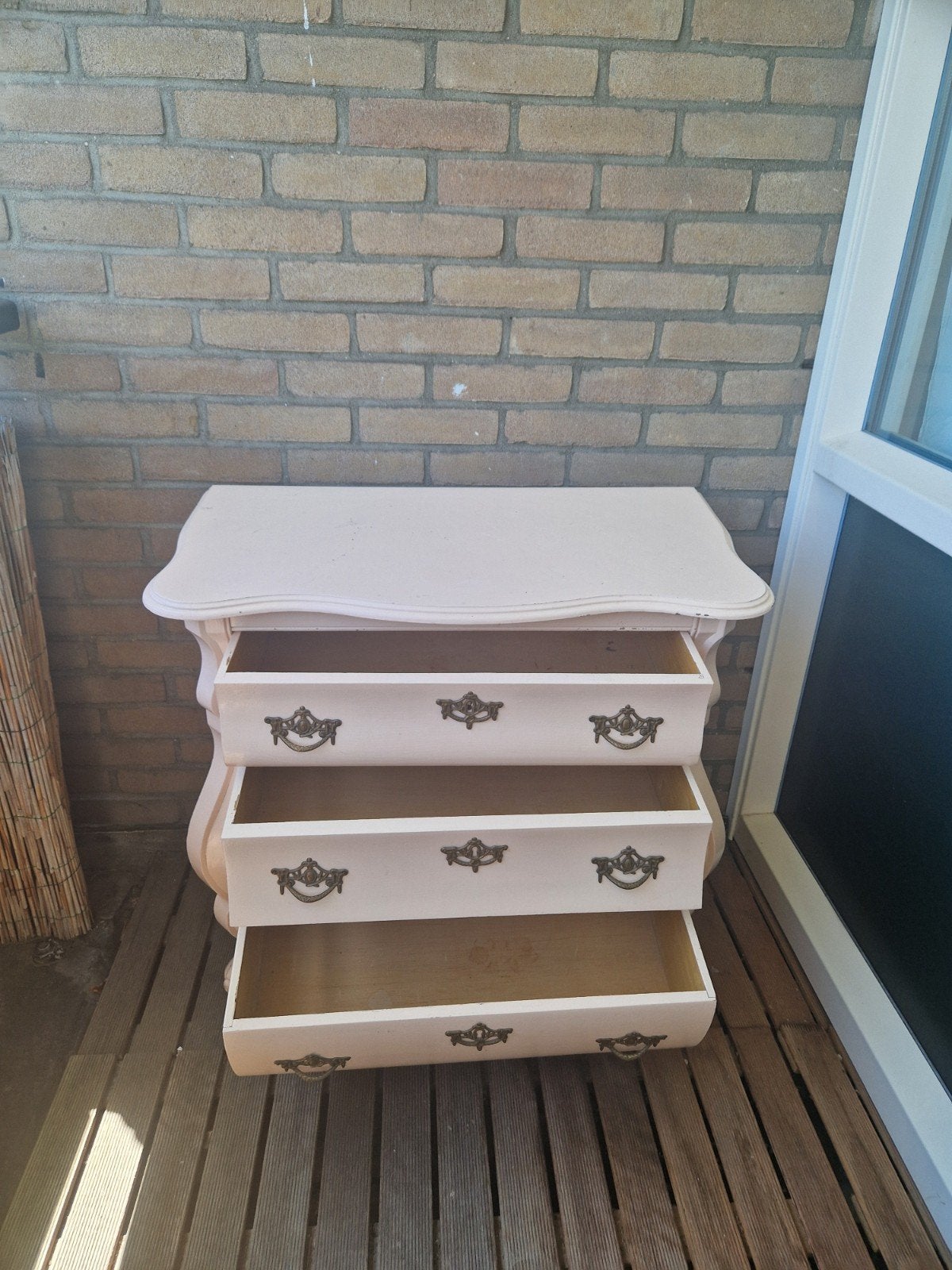 Antieke ladekast in Louis XV-stijl (dressoir), Ophalen