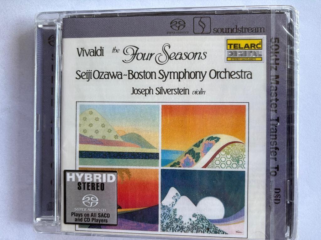 Seiji Ozawa - Four Seasons -  Boston Symphonic - SACD, Ophalen of Verzenden, Romantiek, Nieuw in verpakking, Orkest of Ballet