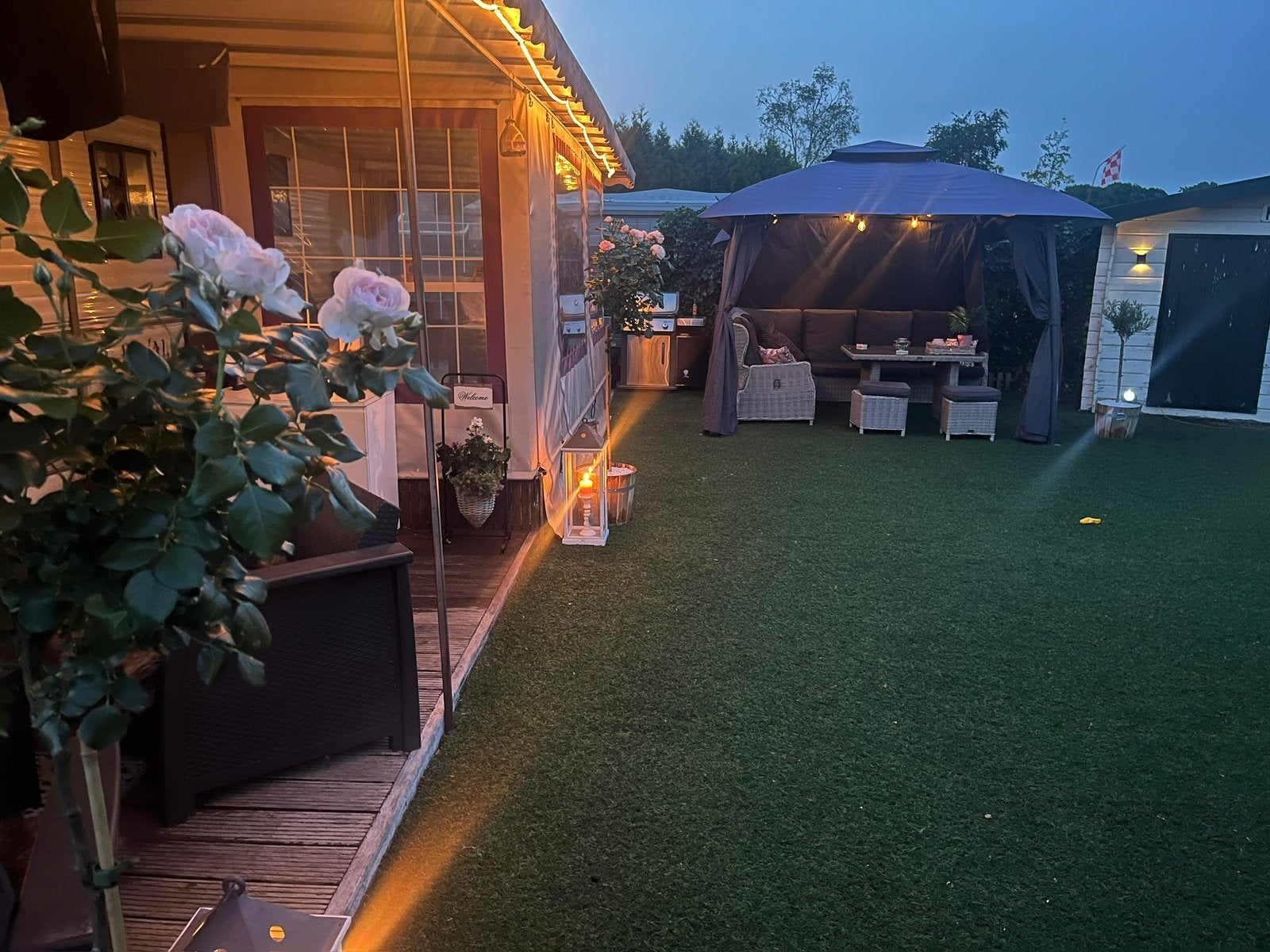 Stacaravan met jaarplaats op Eldorado camping Klein Paradijs, Tot en met 6