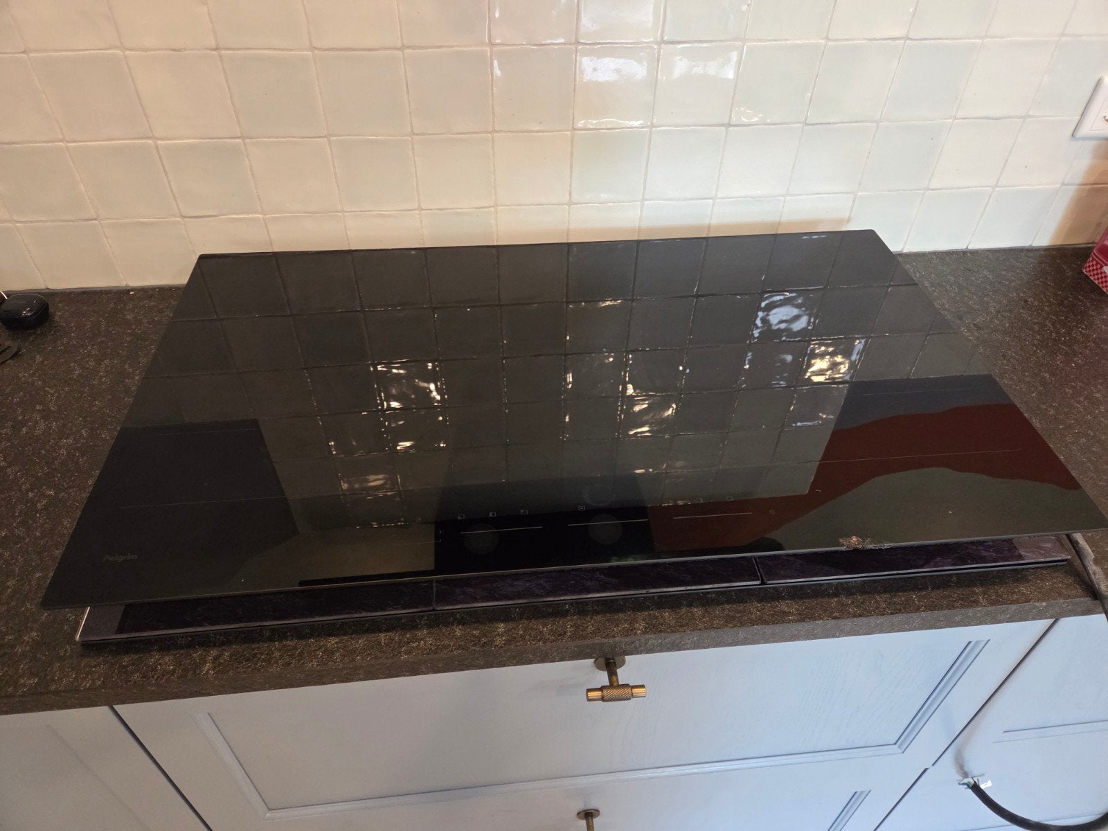 Inductiekookplaat pelgrim 90cm IK3093 - 1,5 jaar oud, Witgoed en Apparatuur, Kookplaten, Ophalen, Gebruikt, Energieklasse A of zuiniger