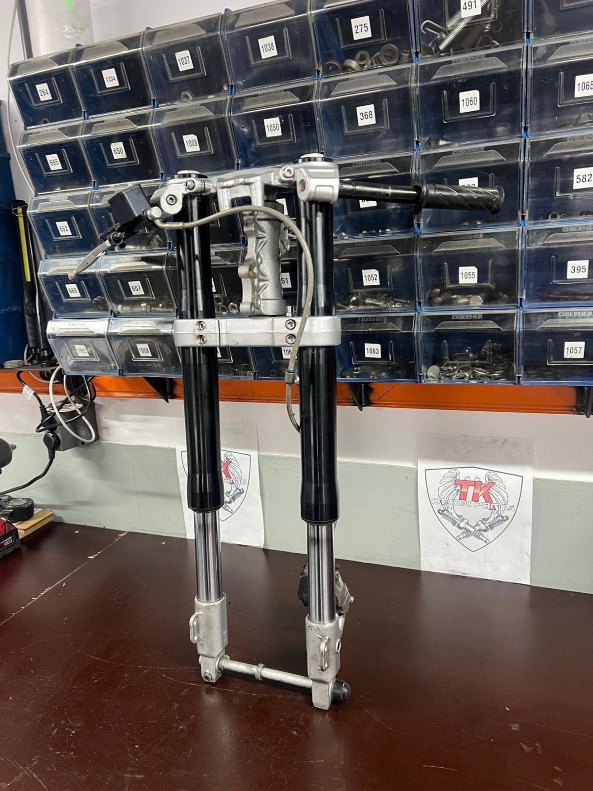 Aprilia rs4 50 voorvork met rem, Gebruikt, Aprilia, Overige typen, RS4 50