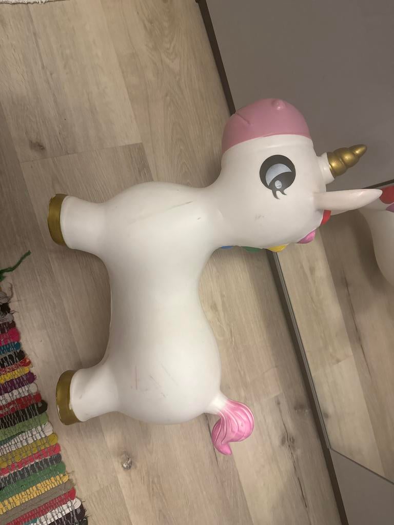 Skippy eenhoorn, Kinderen en Baby's, Speelgoed | Hobbelfiguren, Ophalen, Gebruikt