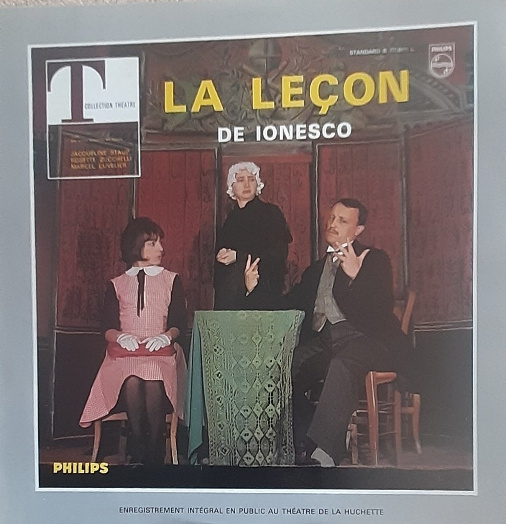 LA LECON DE IONESCO, Ophalen of Verzenden, Zo goed als nieuw, Overige formaten