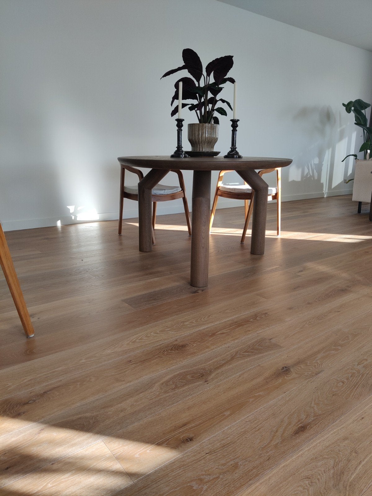 DYKK Eikenhouten Eettafel Ovaal - Zo goed als nieuw, Ophalen, 100 tot 150 cm, Eikenhout, 200 cm of meer