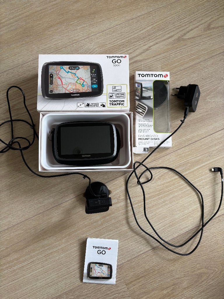 TomTom GO 5000 - Compleet in originele doos, Ophalen of Verzenden, Zo goed als nieuw