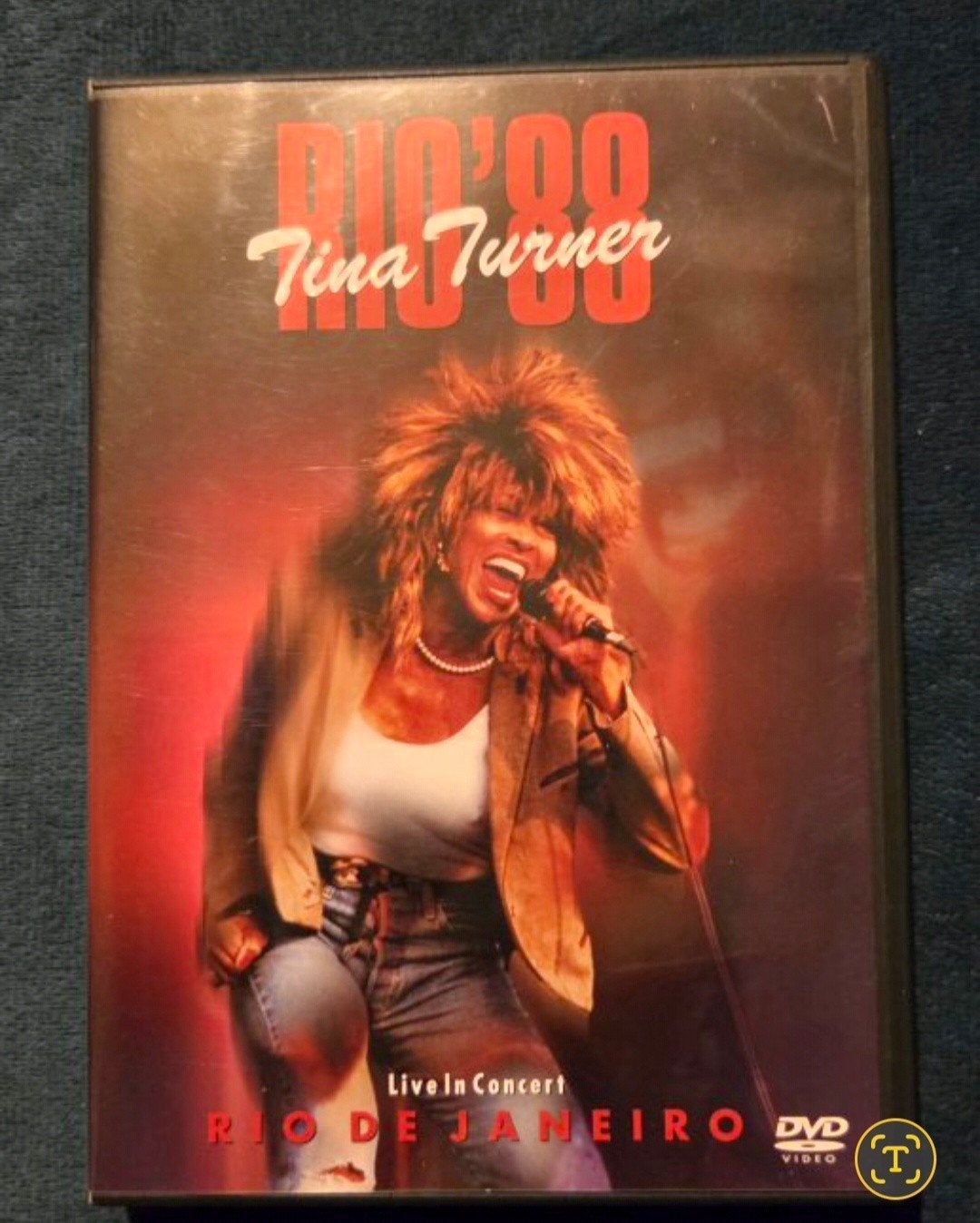 Tina Turner: Rio '88 Live Concert -  DVD, Alle leeftijden, Ophalen of Verzenden, Zo goed als nieuw