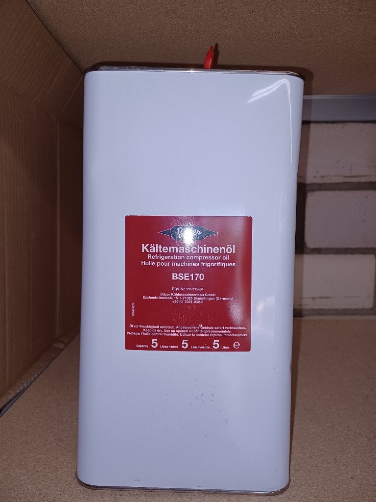 21 Liter "High Quality" speciale compressor-olie POE-Olie, 100 liter of meer, Ophalen, Nieuw, Minder dan 200 liter/min
