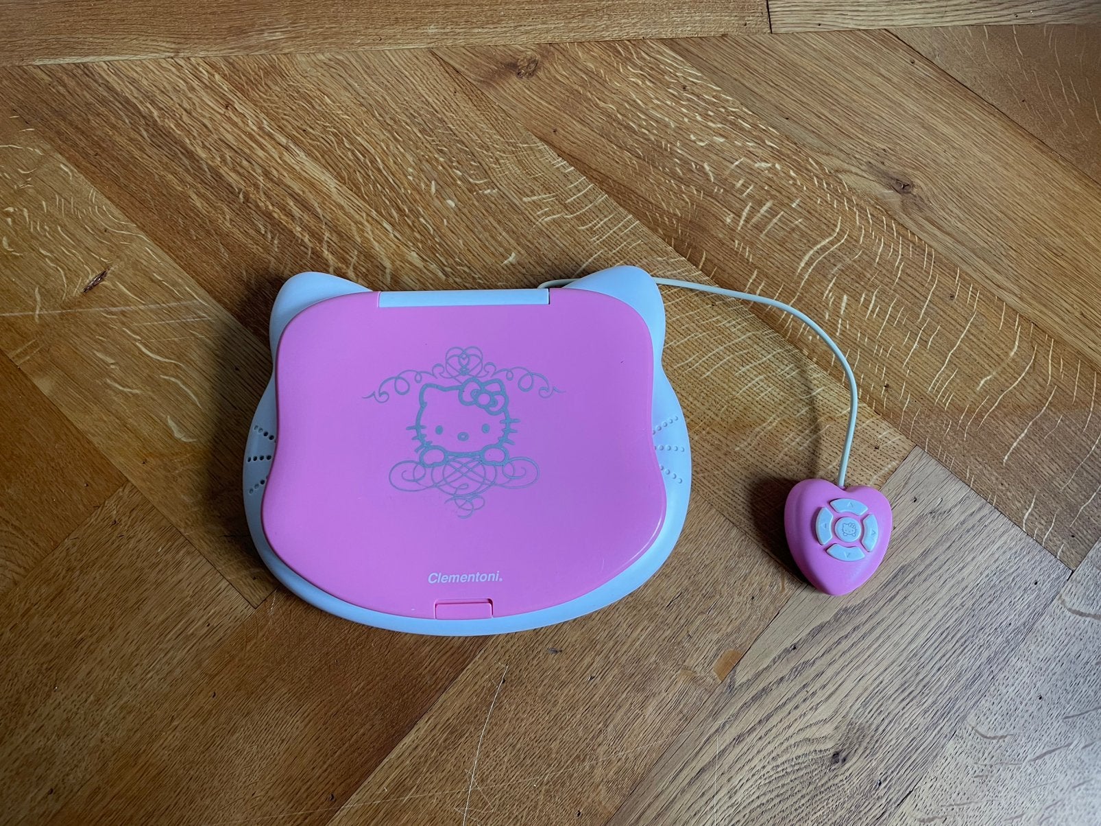 Hello Kitty spelcomputer/laptop, Ophalen of Verzenden, Gebruikt, Elektronica, Met geluid