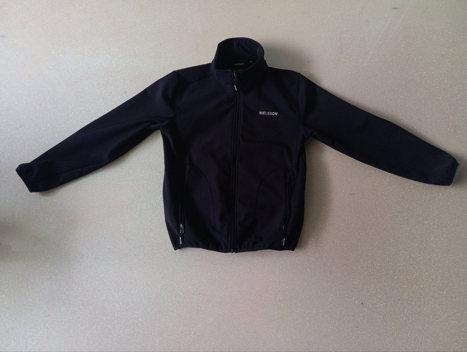 Softshell  jas, Zwart, Zo goed als nieuw, Maat 46 (S) of kleiner, Nielsson