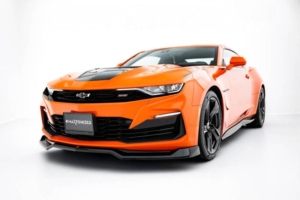 Voorlip sideskirt spoiler diffuser - Camaro 6 SS 18-23