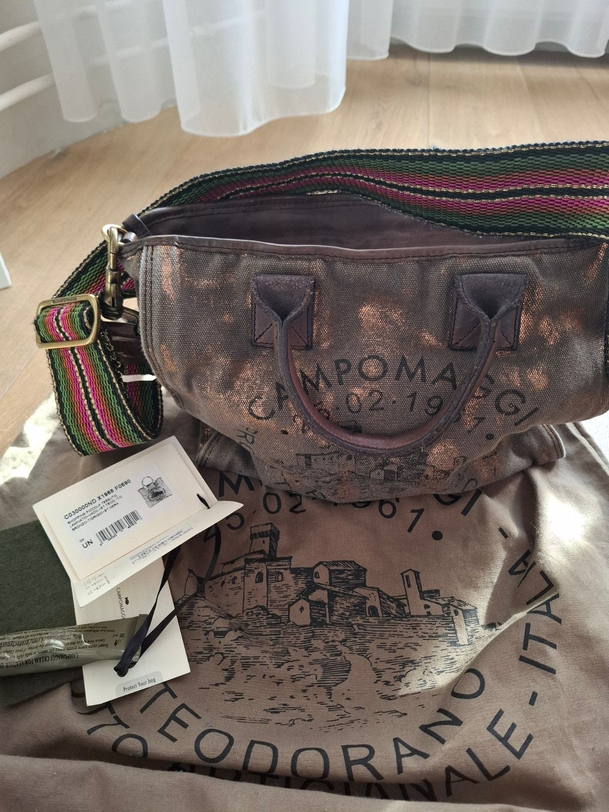 Campomaggi Shopper/Handtas - Nieuw met kaartjes, Ophalen of Verzenden, Nieuw, Bruin, Shopper