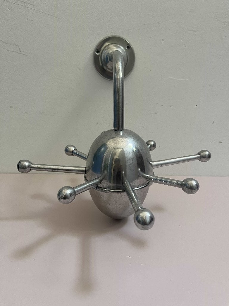 Vintage wandkapstok space age 30cm, Wandkapstok, Gebruikt, Ophalen of Verzenden, Minder dan 100 cm