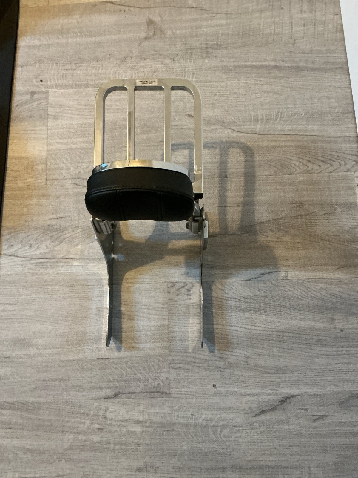 Motorfiets rugleuning met bagagerek harley davidson, Motoren, Ophalen of Verzenden, Zo goed als nieuw