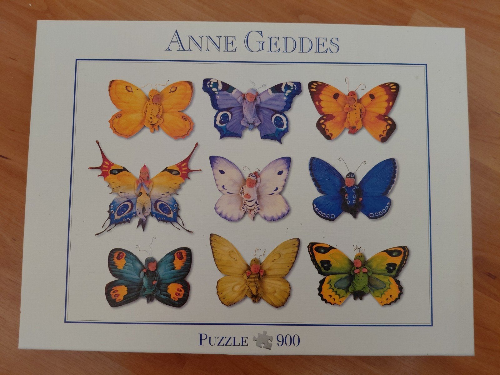 Anne Geddes - 900 stukjes - 666 x 476 mm, Ophalen of Verzenden, 500 t/m 1500 stukjes, Zo goed als nieuw, Legpuzzel