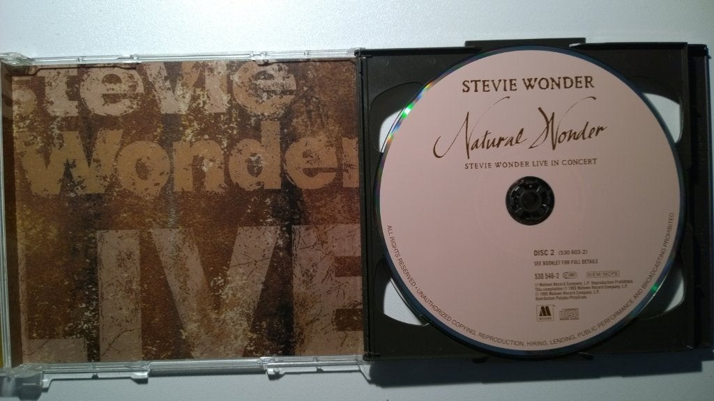 Stevie Wonder - Natural Wonder (Live In Concert), Ophalen of Verzenden, Zo goed als nieuw, Soul, Album