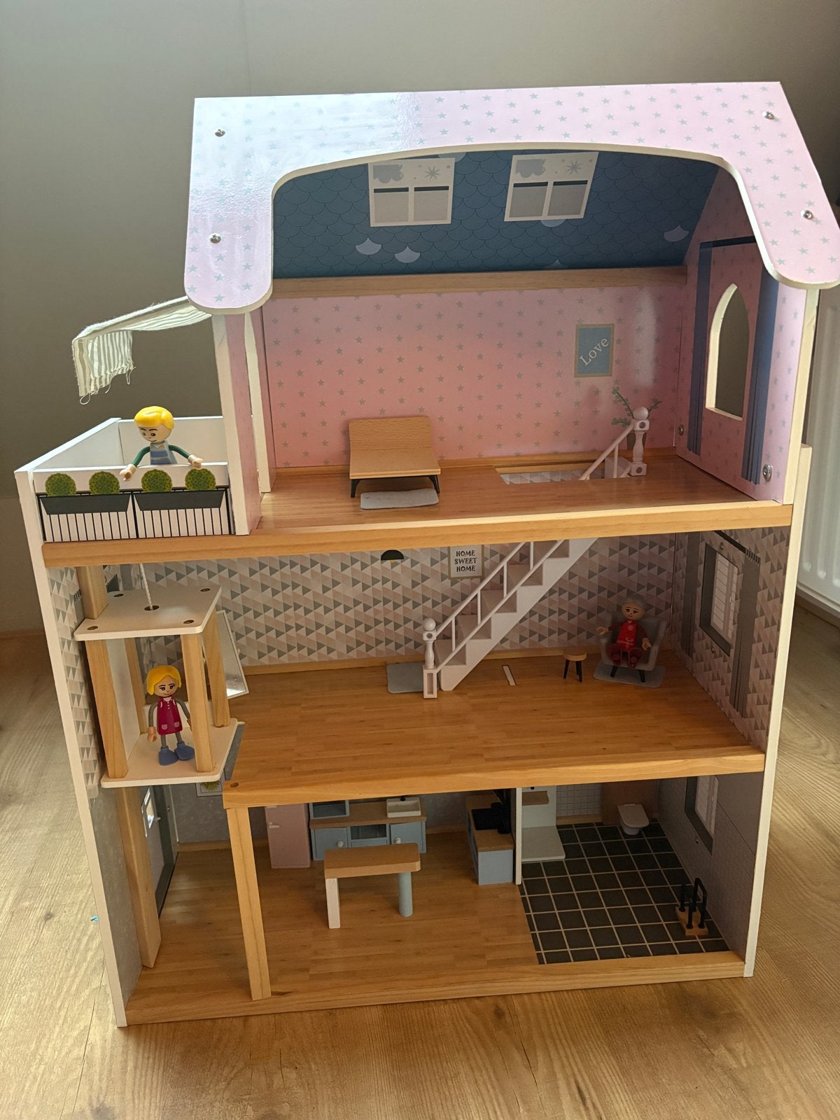 Poppenhuis, Kinderen en Baby's, Ophalen of Verzenden, Zo goed als nieuw, Poppenhuis