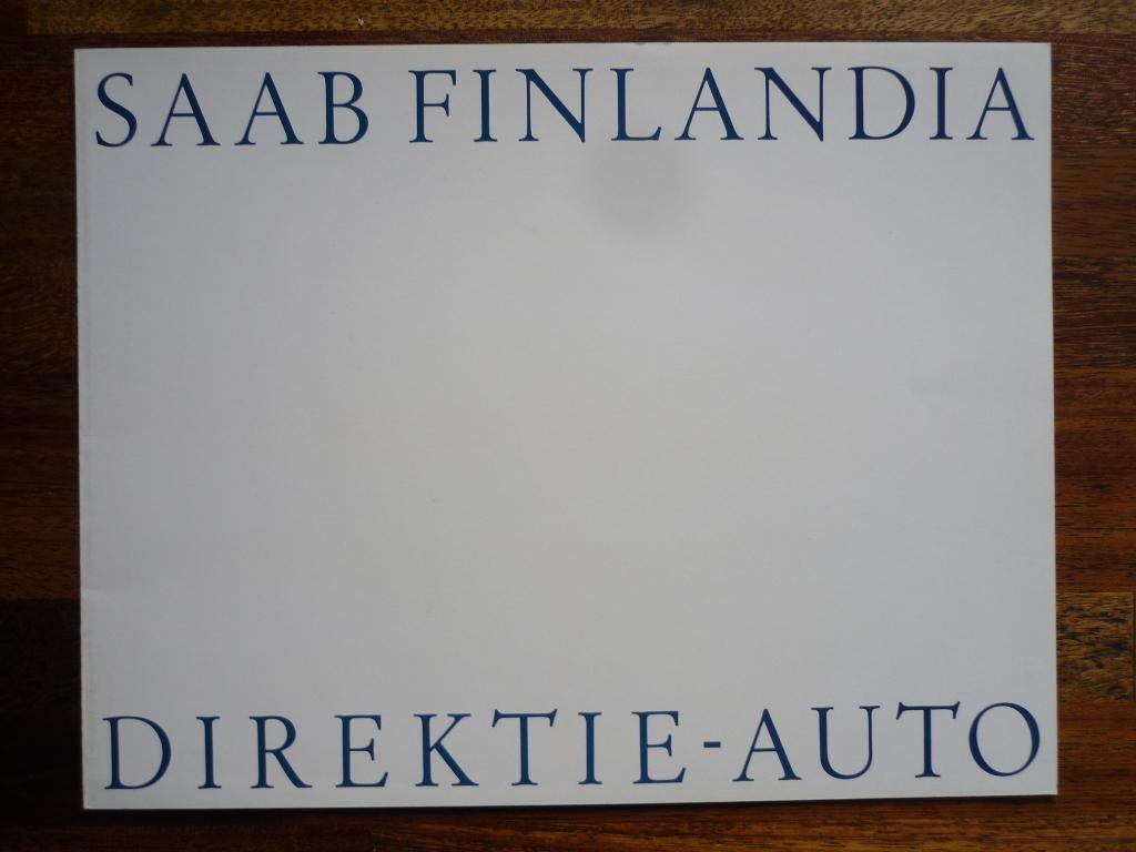 Saab Finlandia (1983), Ophalen of Verzenden, Nieuw, Overige merken
