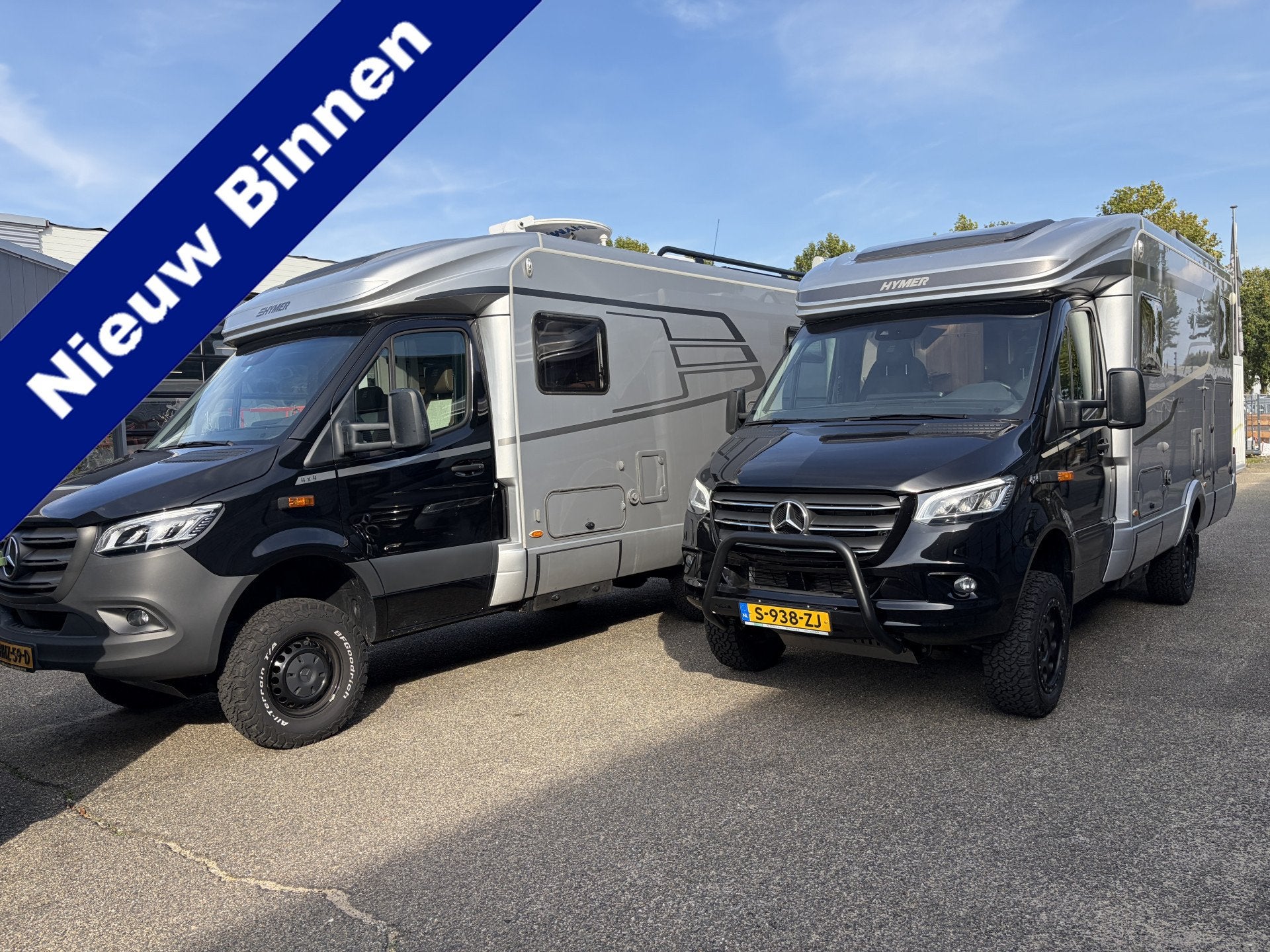 Hymer MLT 580 4X4 Levelsysteem Delta Velgen (bj 2023), Caravans en Kamperen, Automaat, 7 tot 8 meter, Diesel, Hymer