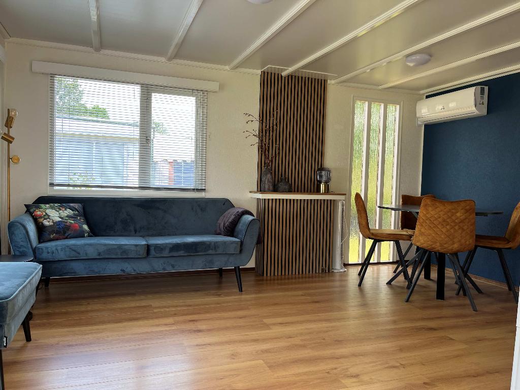 chalet te koop op camping Ter spegelt incl vakantie!, Caravans en Kamperen, Stacaravans, Tot en met 4