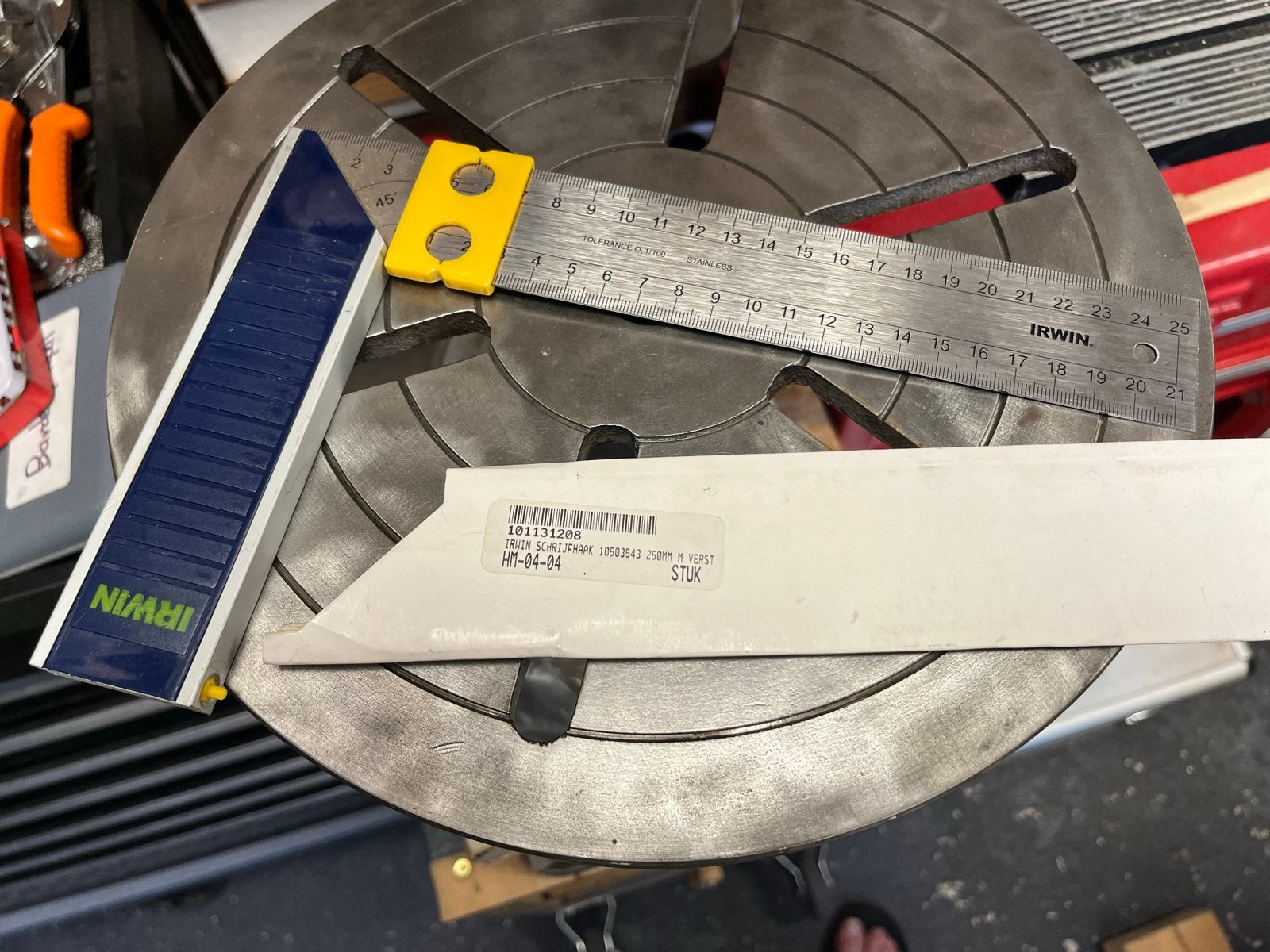 Irwin Schrijfhaak/Blokhaak 250mm (Nieuw), Ophalen of Verzenden, Nieuw, Overige typen, Overige merken