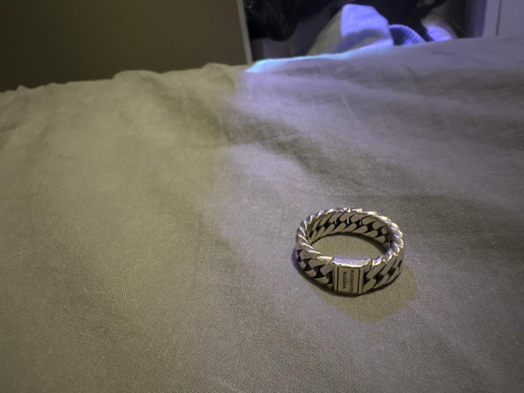 Buddha to Buddha Ben Ring Zilver, Sieraden, Tassen en Uiterlijk, Ringen, Ophalen, 18 tot 19, Gebruikt, Dame of Heer