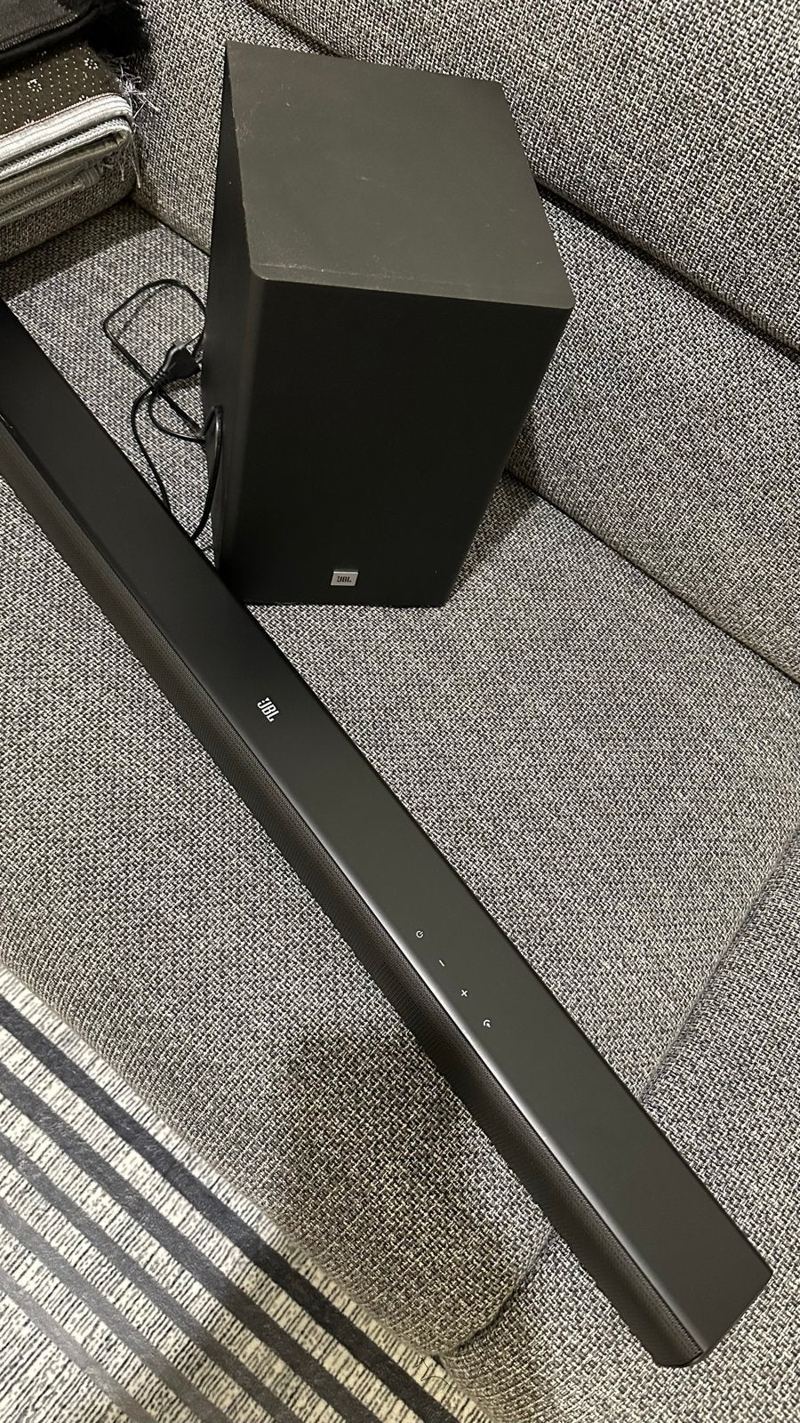 JBL Soundbar met draadloze subwoofer, Audio, Tv en Foto, Soundbars, Ophalen, Bluetooth, Zo goed als nieuw