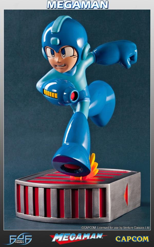 First4Figures Running Megaman statue, Verzamelen, Beelden en Beeldjes, Nieuw, Overige typen, Ophalen of Verzenden