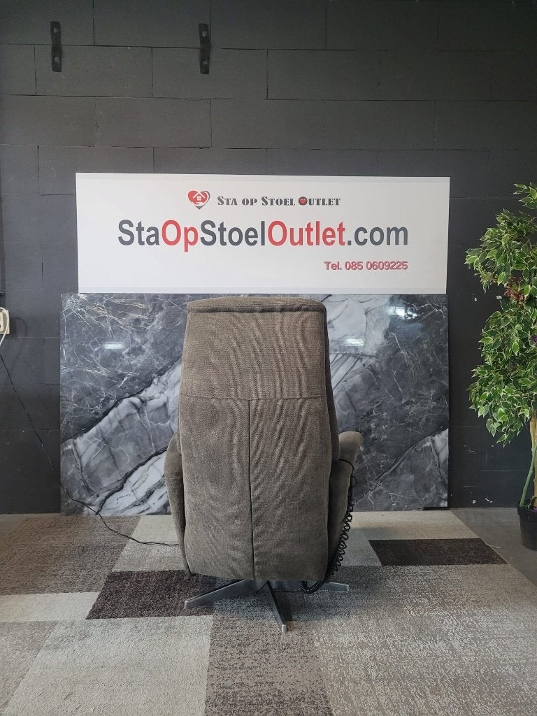 Staopstoel prominent Stof met afstandsbediening, Minder dan 75 cm, Ophalen of Verzenden, Zo goed als nieuw, Stof