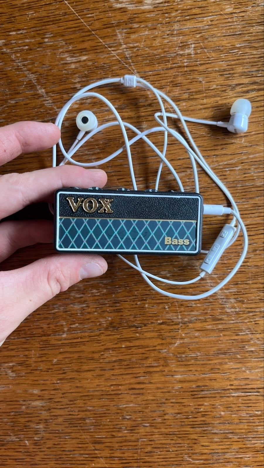 Vox mini versterker voor koptelefoon - Bass, Ophalen of Verzenden, Zo goed als nieuw