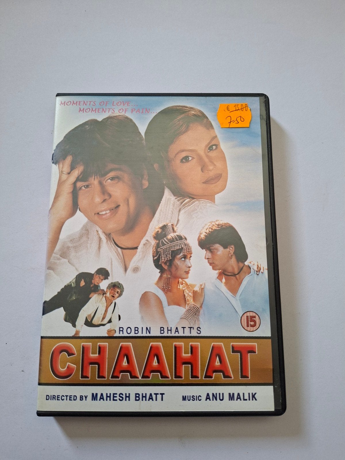 Chaahat Bollywood Film DVD - Romantisch Drama, Cd's en Dvd's, Vanaf 16 jaar, Ophalen of Verzenden, Gebruikt, Inclusief doosje
