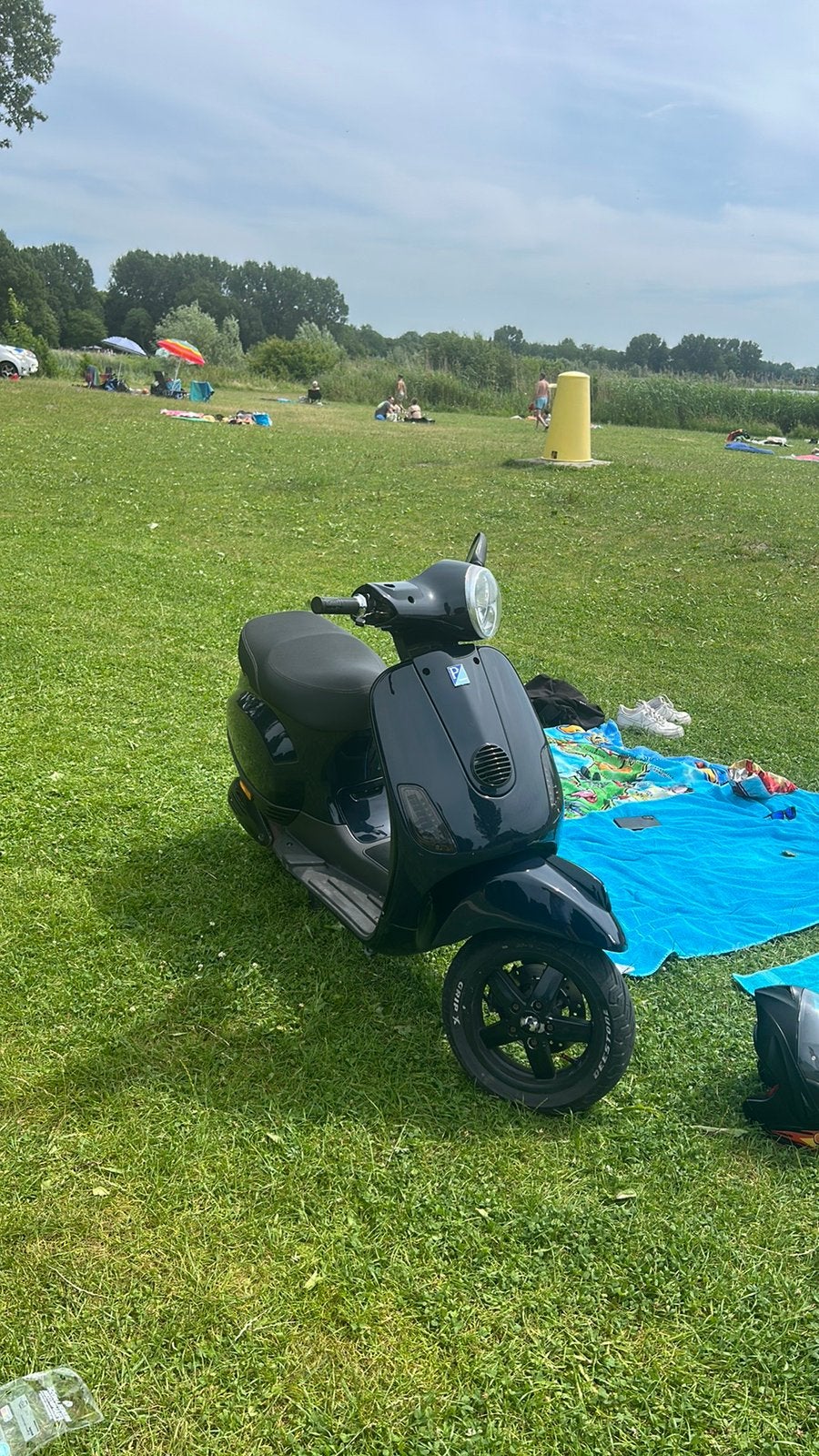Vespa 4v (startproblemen), Ophalen, Gebruikt, Benzine