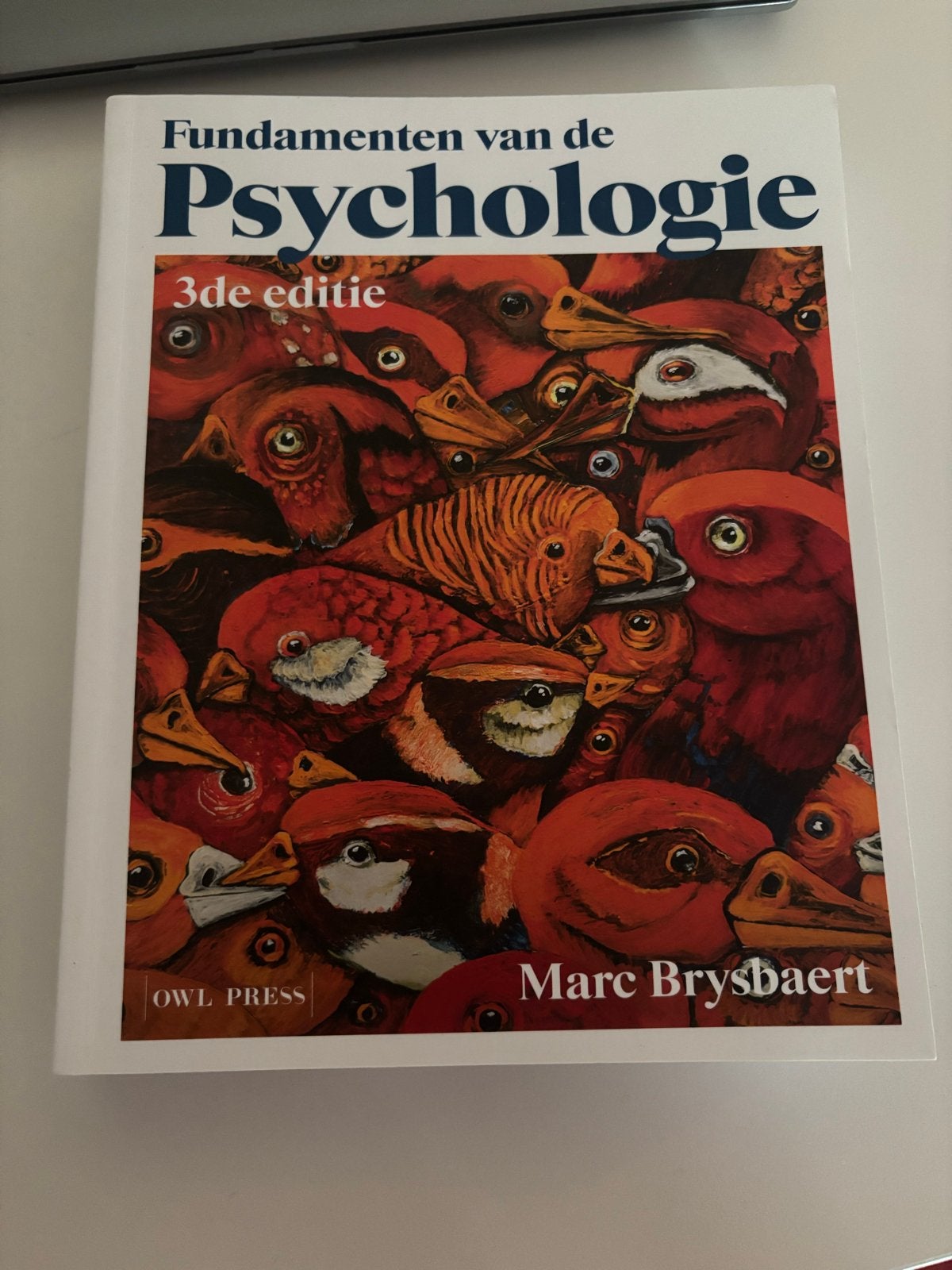 Fundamenten van de Psychologie - Marc Brysbaert, Ophalen of Verzenden, Zo goed als nieuw, Overige onderwerpen