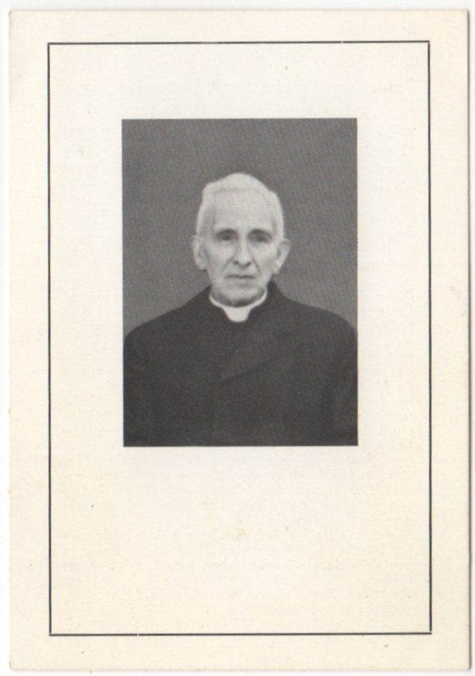 Pater Karel H.A. Hermans 1875 Jabeek + 1964 Asten, 88 jaar, Verzenden
