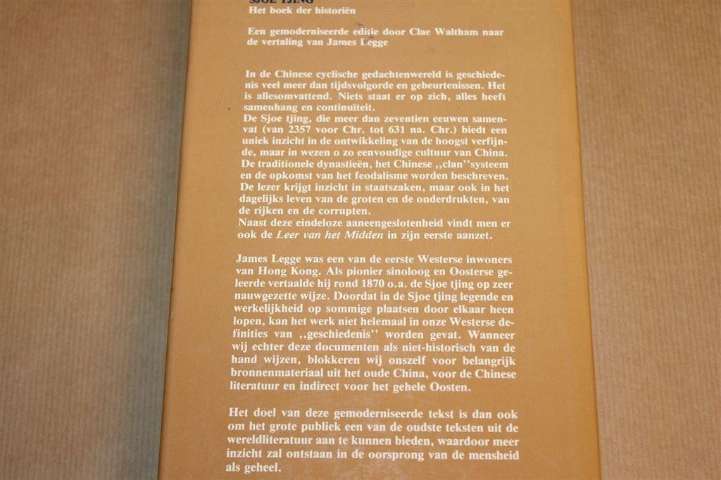 Sjoe Tjing — Chinese Historiën tot 7e Eeuw v. Chr., Ophalen of Verzenden, Gelezen, Azië